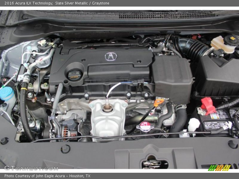 Slate Silver Metallic / Graystone 2016 Acura ILX Technology