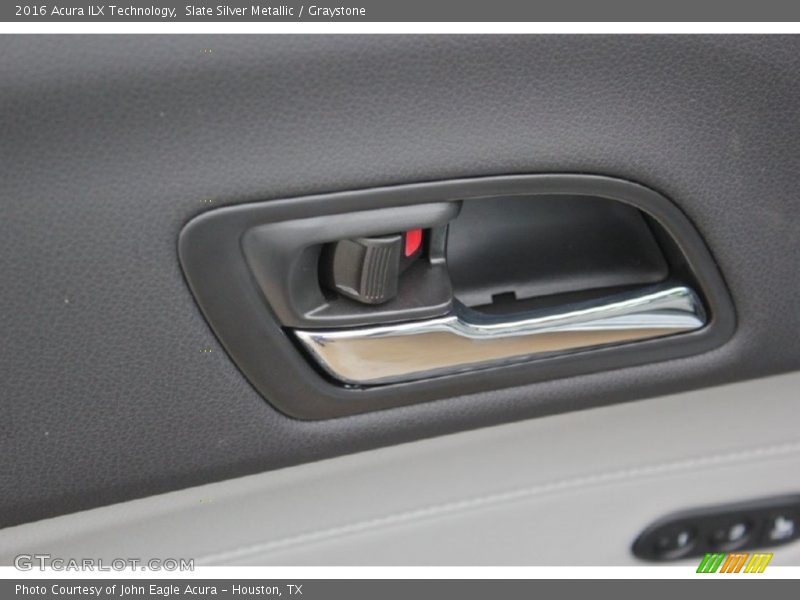 Slate Silver Metallic / Graystone 2016 Acura ILX Technology