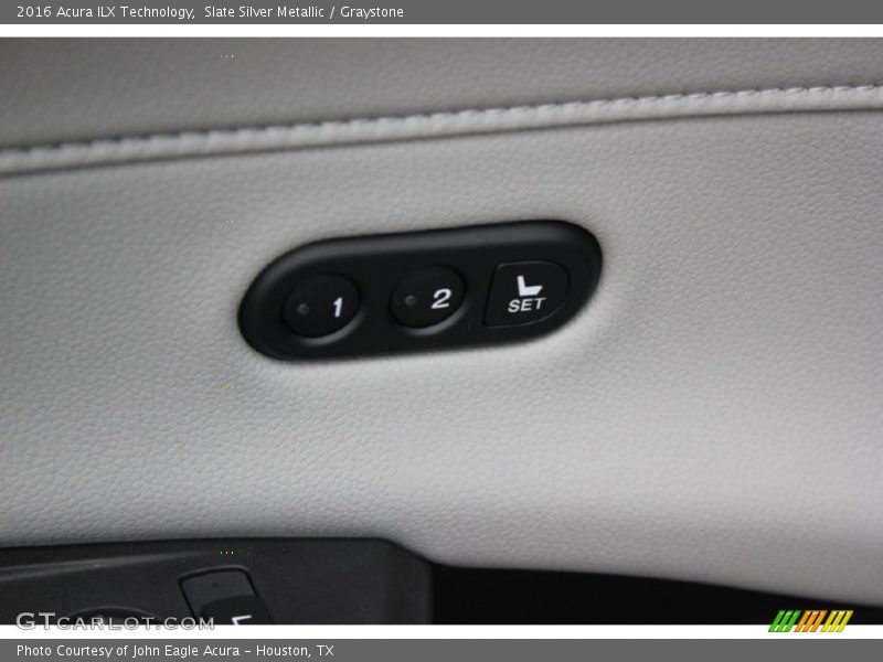 Slate Silver Metallic / Graystone 2016 Acura ILX Technology