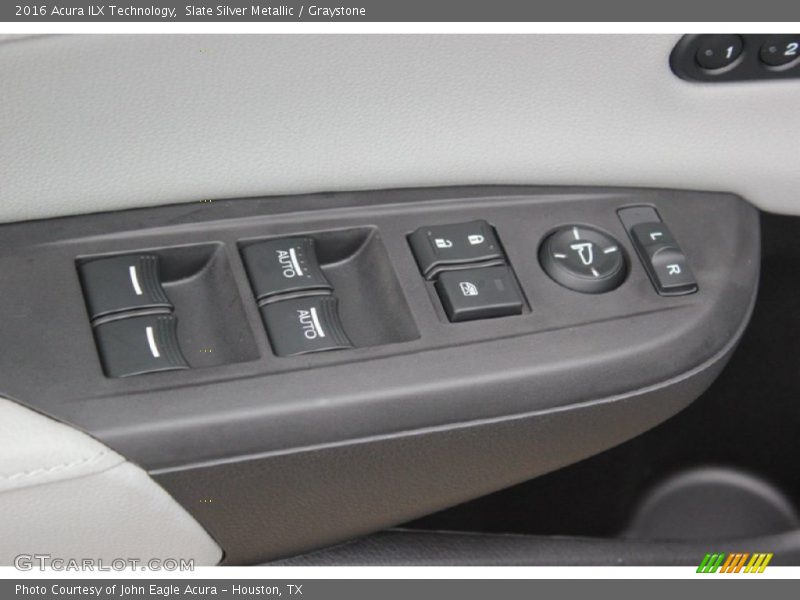 Slate Silver Metallic / Graystone 2016 Acura ILX Technology