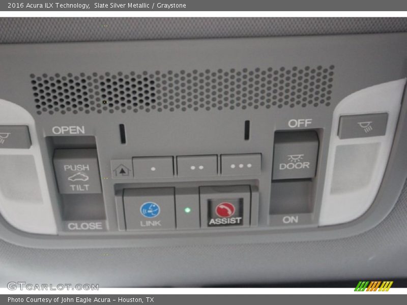 Slate Silver Metallic / Graystone 2016 Acura ILX Technology