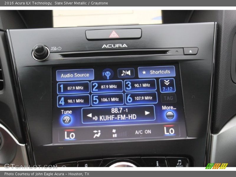 Slate Silver Metallic / Graystone 2016 Acura ILX Technology