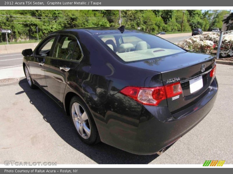 Graphite Luster Metallic / Taupe 2012 Acura TSX Sedan