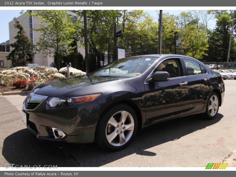 Graphite Luster Metallic / Taupe 2012 Acura TSX Sedan