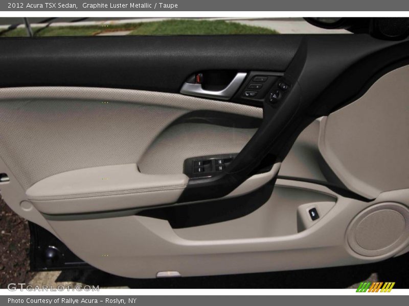 Graphite Luster Metallic / Taupe 2012 Acura TSX Sedan
