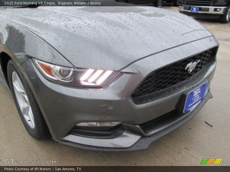 Magnetic Metallic / Ebony 2015 Ford Mustang V6 Coupe