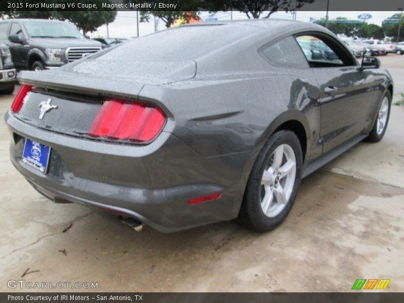 Magnetic Metallic / Ebony 2015 Ford Mustang V6 Coupe