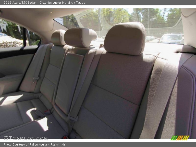 Graphite Luster Metallic / Taupe 2012 Acura TSX Sedan