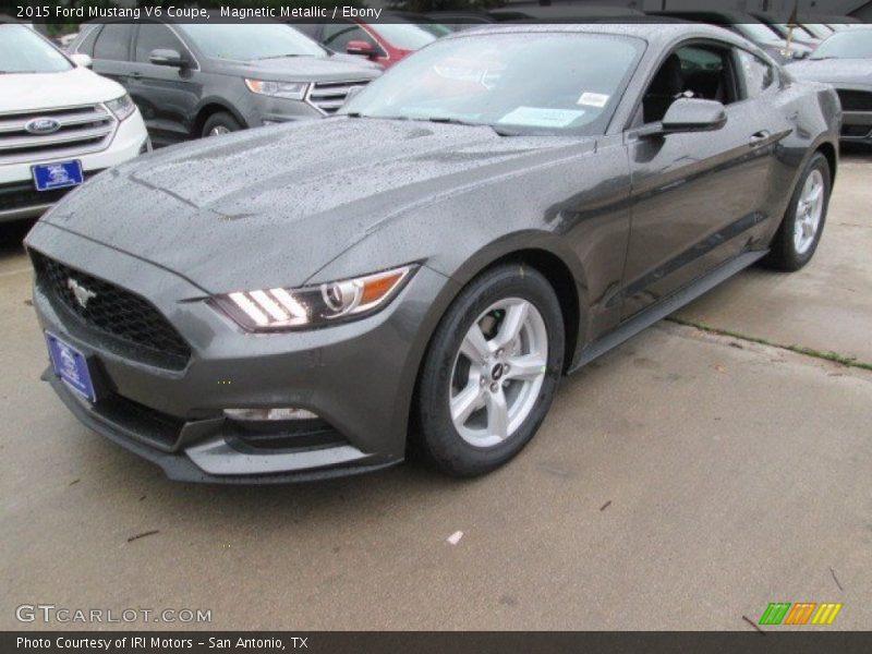 Magnetic Metallic / Ebony 2015 Ford Mustang V6 Coupe