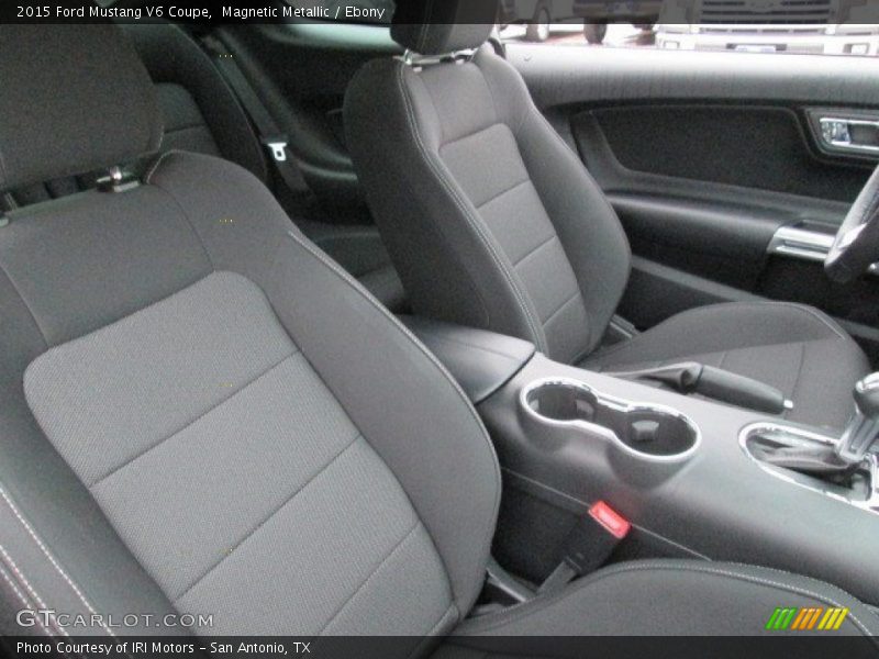 Magnetic Metallic / Ebony 2015 Ford Mustang V6 Coupe
