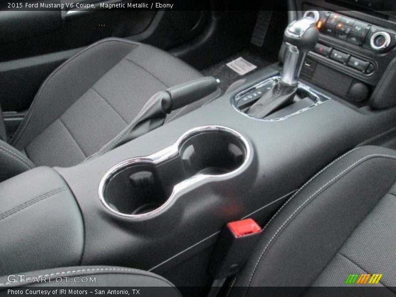 Magnetic Metallic / Ebony 2015 Ford Mustang V6 Coupe
