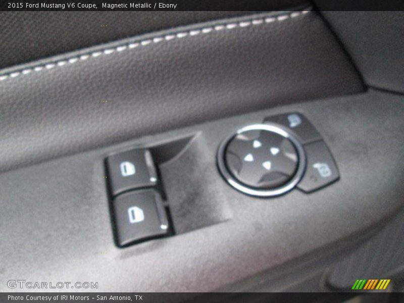 Magnetic Metallic / Ebony 2015 Ford Mustang V6 Coupe