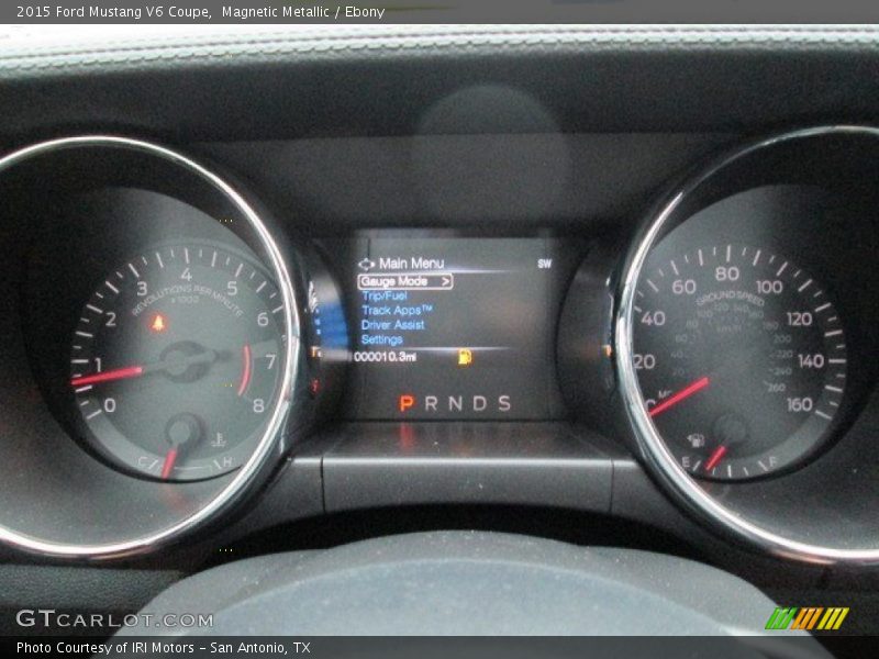 Magnetic Metallic / Ebony 2015 Ford Mustang V6 Coupe