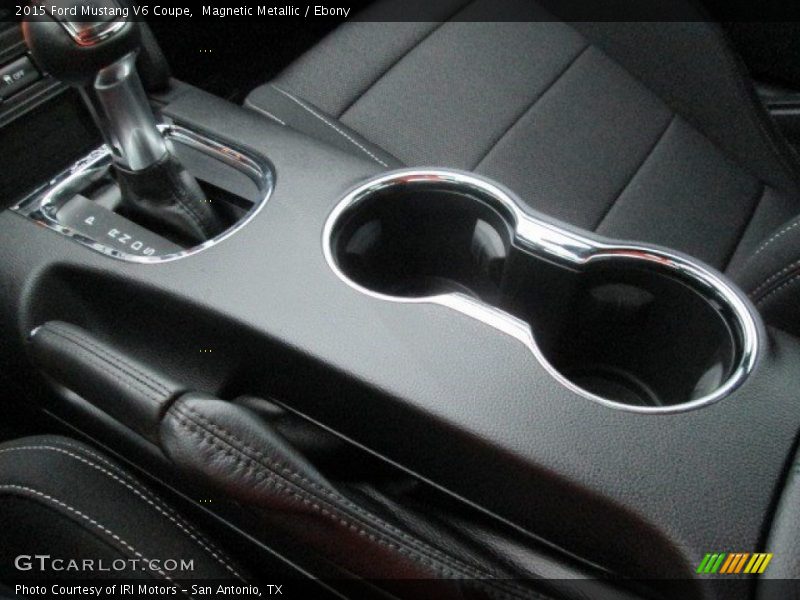 Magnetic Metallic / Ebony 2015 Ford Mustang V6 Coupe