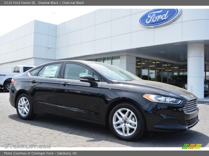 Shadow Black / Charcoal Black 2016 Ford Fusion SE
