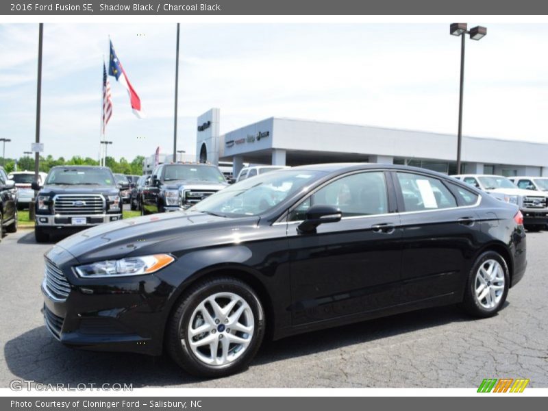 Shadow Black / Charcoal Black 2016 Ford Fusion SE