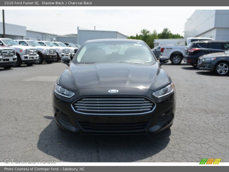 Shadow Black / Charcoal Black 2016 Ford Fusion SE