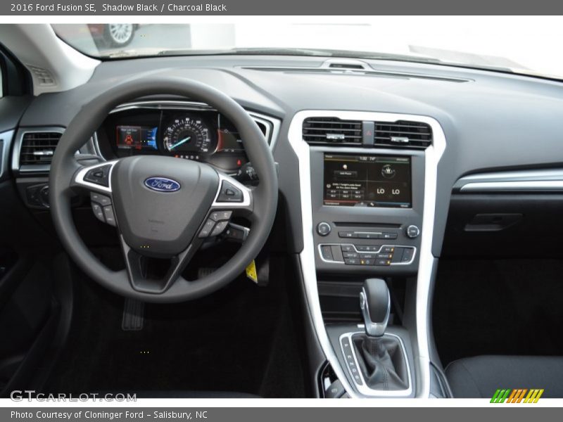 Shadow Black / Charcoal Black 2016 Ford Fusion SE