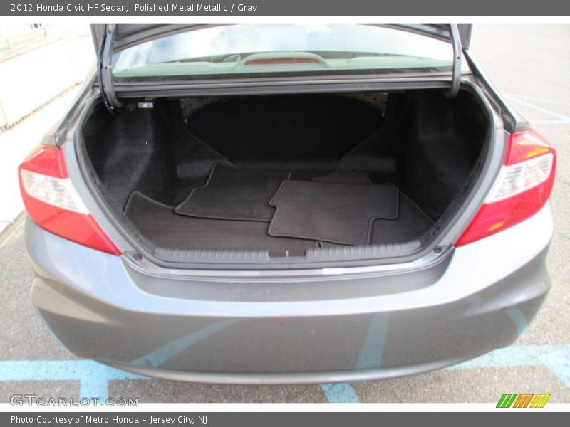 Polished Metal Metallic / Gray 2012 Honda Civic HF Sedan