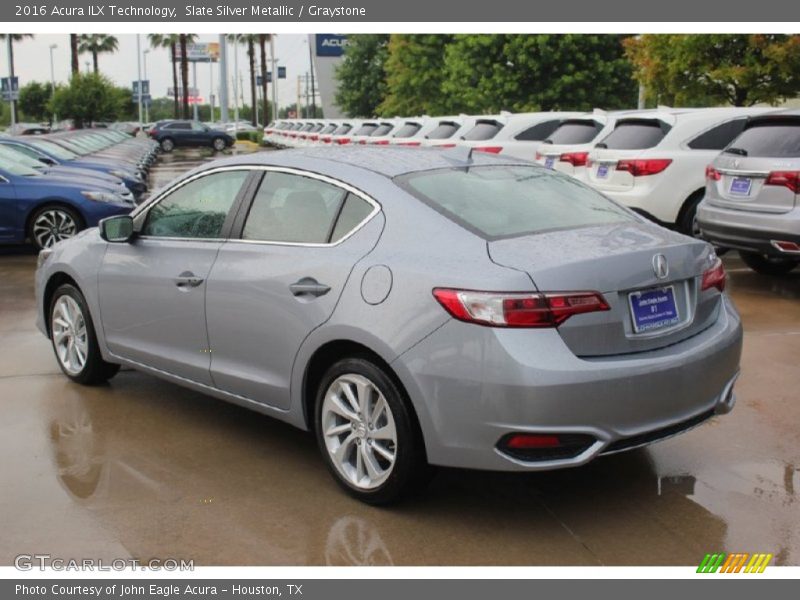 Slate Silver Metallic / Graystone 2016 Acura ILX Technology
