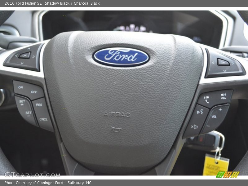 Shadow Black / Charcoal Black 2016 Ford Fusion SE