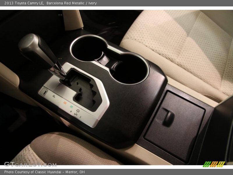 Barcelona Red Metallic / Ivory 2013 Toyota Camry LE