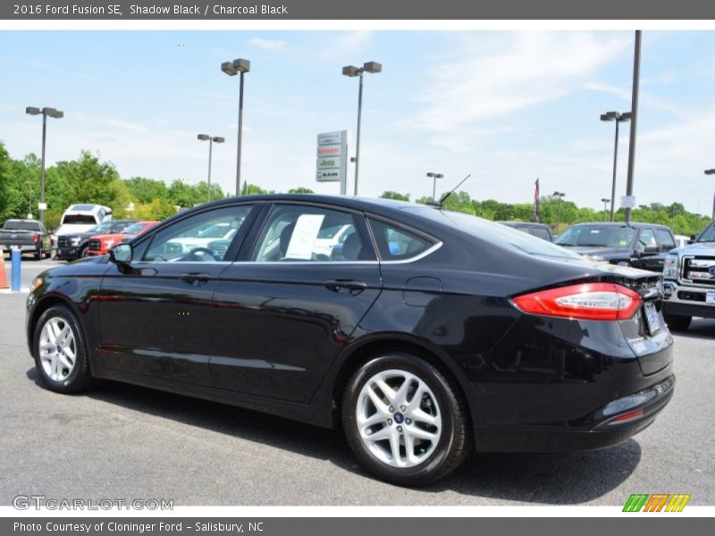 Shadow Black / Charcoal Black 2016 Ford Fusion SE