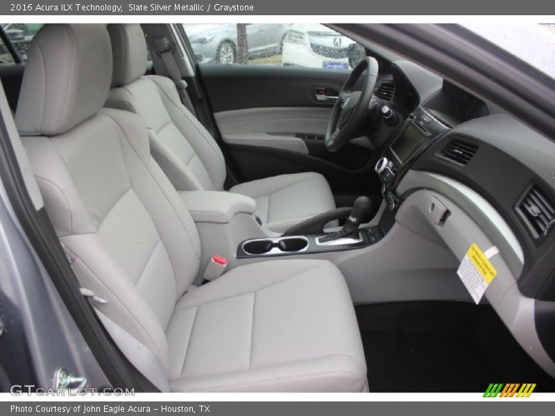 Slate Silver Metallic / Graystone 2016 Acura ILX Technology