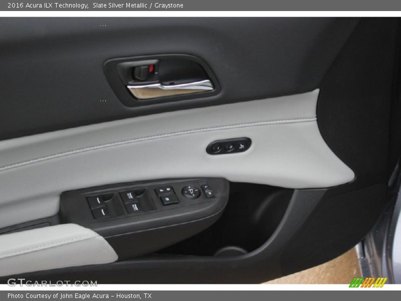 Slate Silver Metallic / Graystone 2016 Acura ILX Technology
