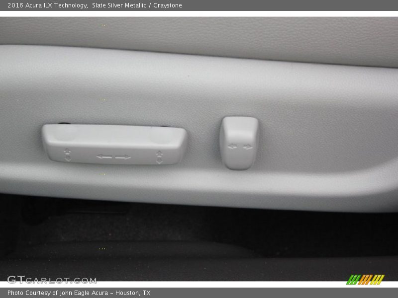 Slate Silver Metallic / Graystone 2016 Acura ILX Technology