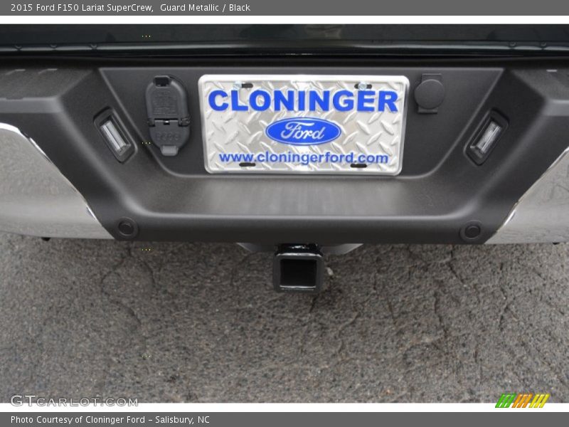 Guard Metallic / Black 2015 Ford F150 Lariat SuperCrew