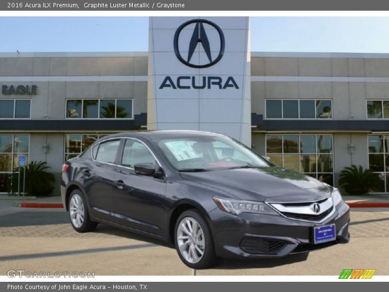 Graphite Luster Metallic / Graystone 2016 Acura ILX Premium