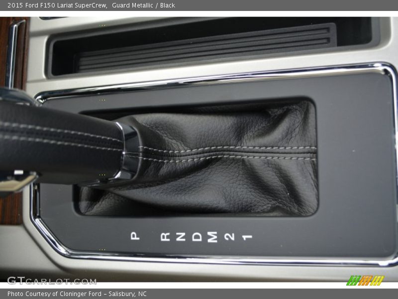 Guard Metallic / Black 2015 Ford F150 Lariat SuperCrew