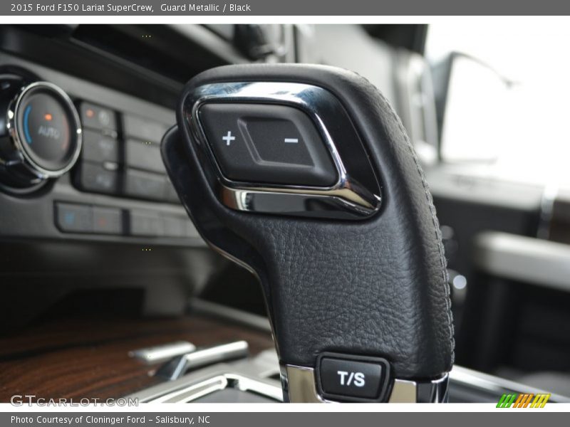 Guard Metallic / Black 2015 Ford F150 Lariat SuperCrew