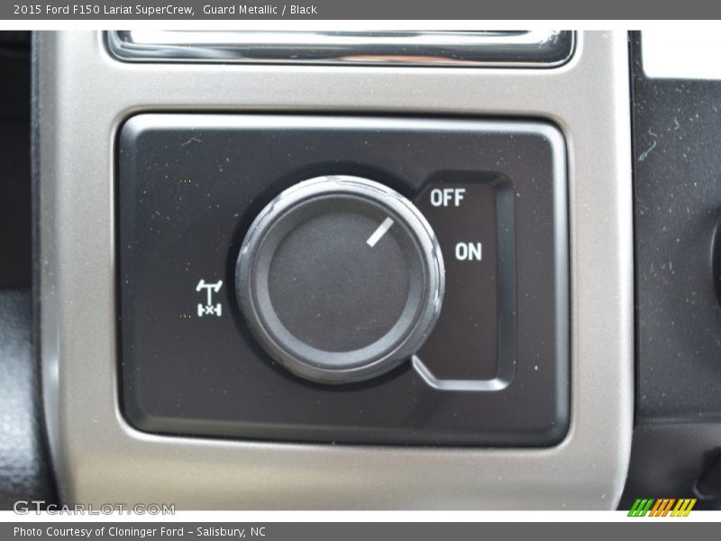 Guard Metallic / Black 2015 Ford F150 Lariat SuperCrew