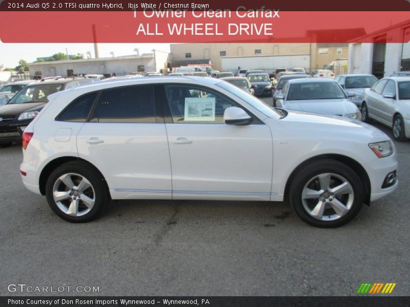 Ibis White / Chestnut Brown 2014 Audi Q5 2.0 TFSI quattro Hybrid