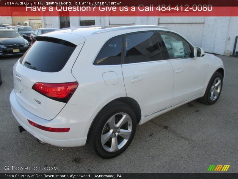 Ibis White / Chestnut Brown 2014 Audi Q5 2.0 TFSI quattro Hybrid