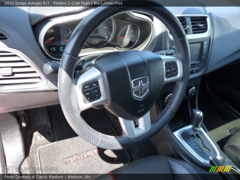 Redline 2-Coat Pearl / Black/Silver/Red 2012 Dodge Avenger R/T