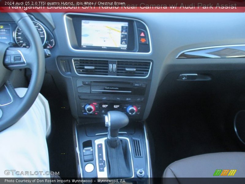 Ibis White / Chestnut Brown 2014 Audi Q5 2.0 TFSI quattro Hybrid