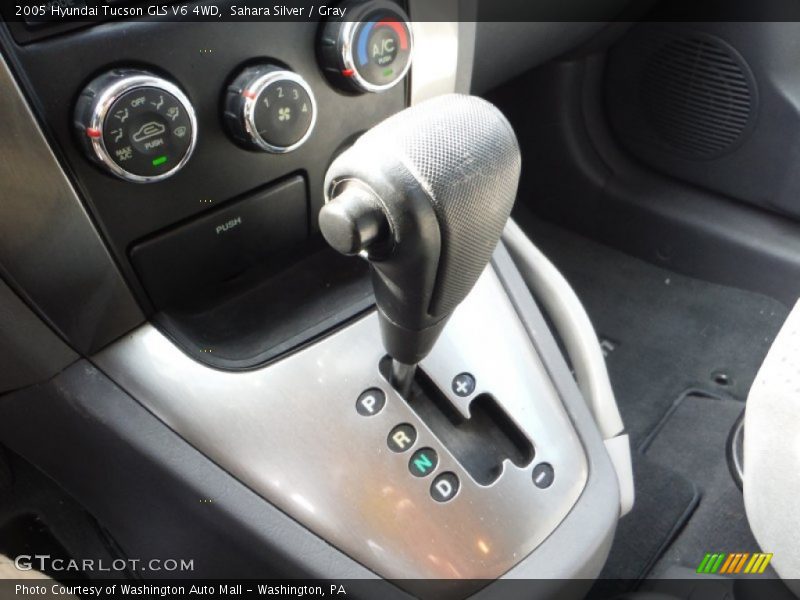 Sahara Silver / Gray 2005 Hyundai Tucson GLS V6 4WD