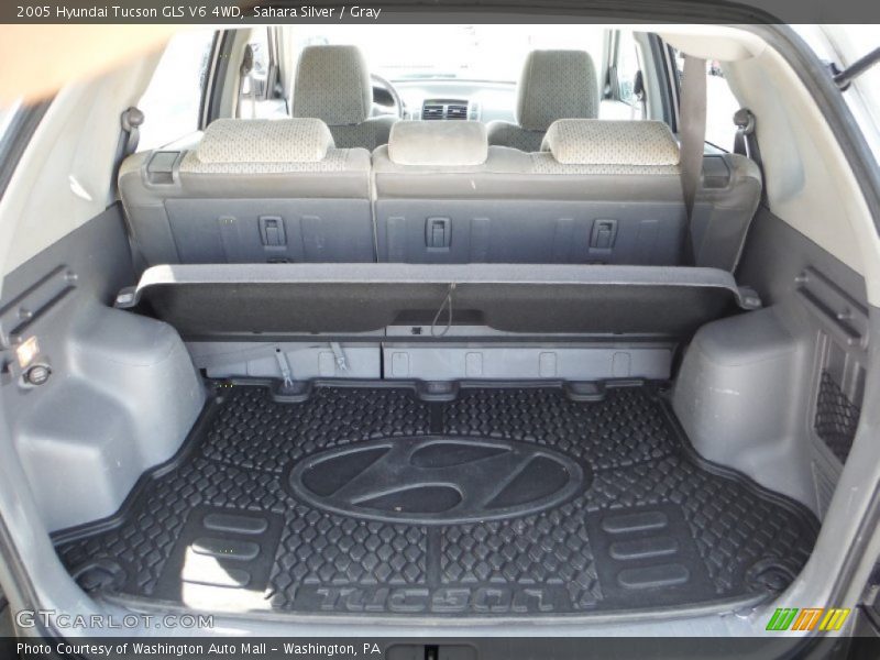 Sahara Silver / Gray 2005 Hyundai Tucson GLS V6 4WD