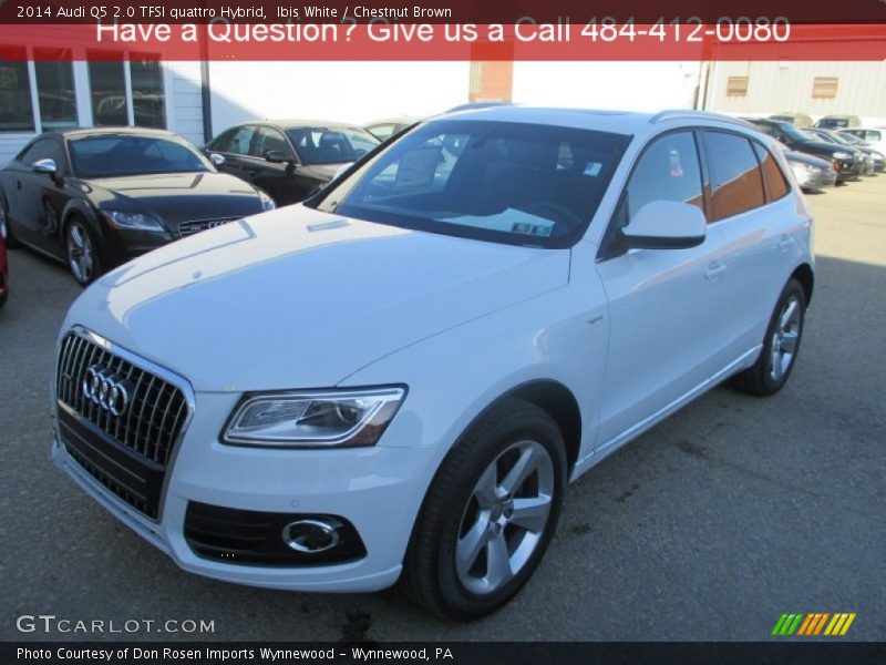 Ibis White / Chestnut Brown 2014 Audi Q5 2.0 TFSI quattro Hybrid
