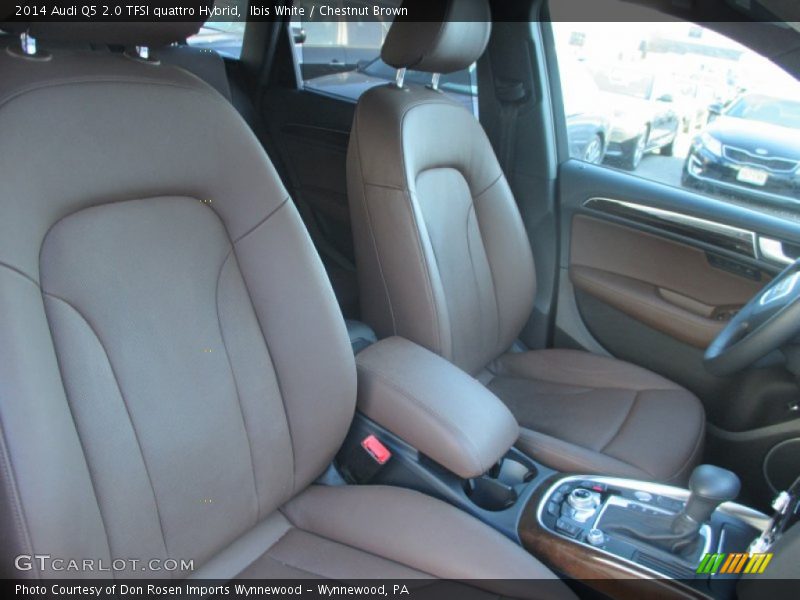 Ibis White / Chestnut Brown 2014 Audi Q5 2.0 TFSI quattro Hybrid