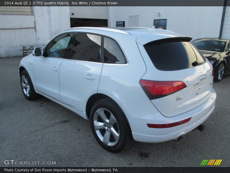 Ibis White / Chestnut Brown 2014 Audi Q5 2.0 TFSI quattro Hybrid