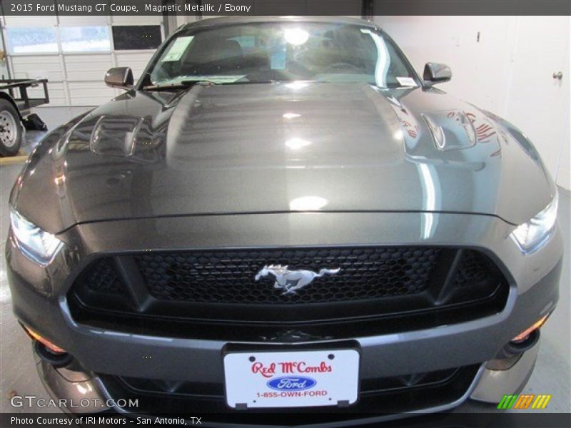 Magnetic Metallic / Ebony 2015 Ford Mustang GT Coupe