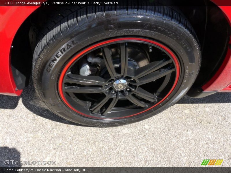 Redline 2-Coat Pearl / Black/Silver/Red 2012 Dodge Avenger R/T