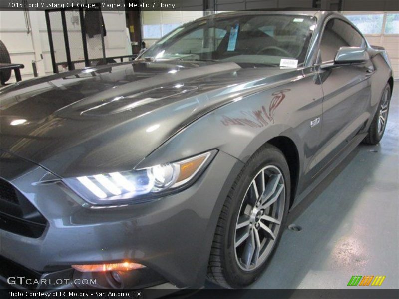 Magnetic Metallic / Ebony 2015 Ford Mustang GT Coupe