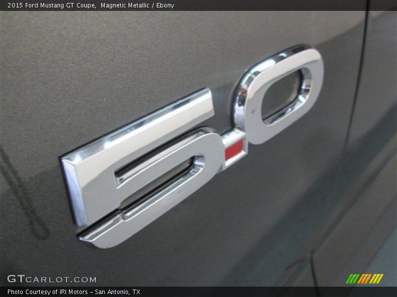 Magnetic Metallic / Ebony 2015 Ford Mustang GT Coupe