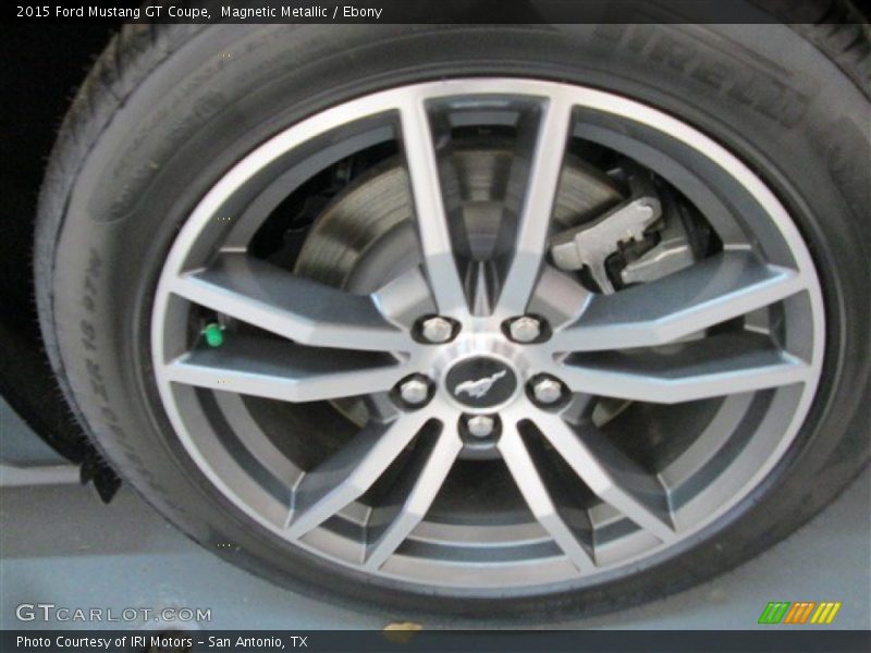 Magnetic Metallic / Ebony 2015 Ford Mustang GT Coupe
