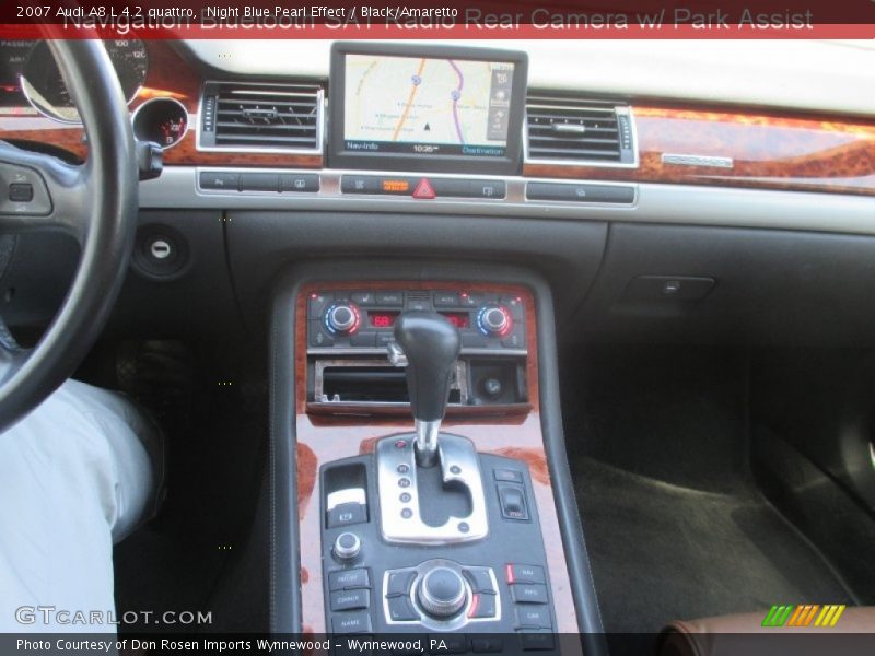 Night Blue Pearl Effect / Black/Amaretto 2007 Audi A8 L 4.2 quattro
